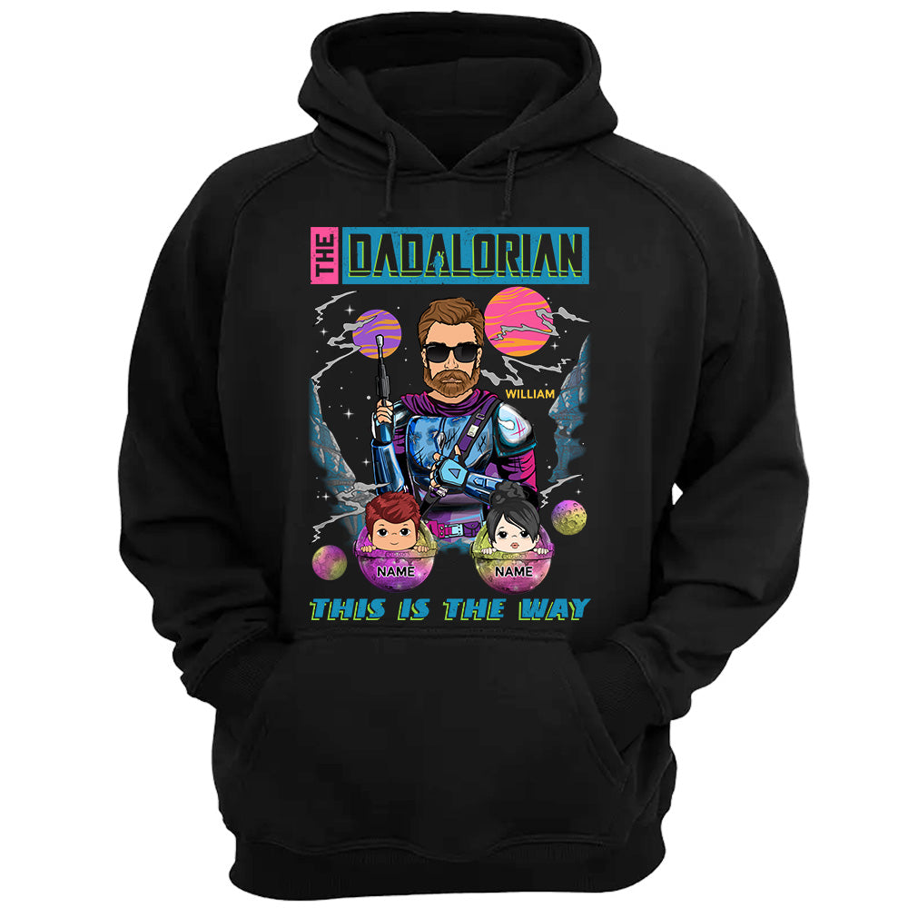 Personalized Shirt The Dadalorian This Is The Way Gift For Father's Day K1702