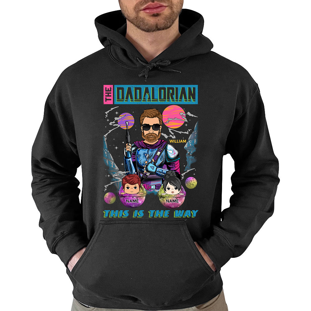 Personalized Shirt The Dadalorian This Is The Way Gift For Father's Day K1702