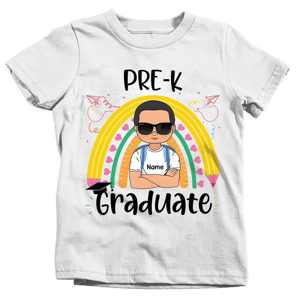 Personalized Pre-K Graduate, Graduation Shirt Gift For Kid