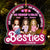 Besties Forever - Personalized Acrylic Ornament