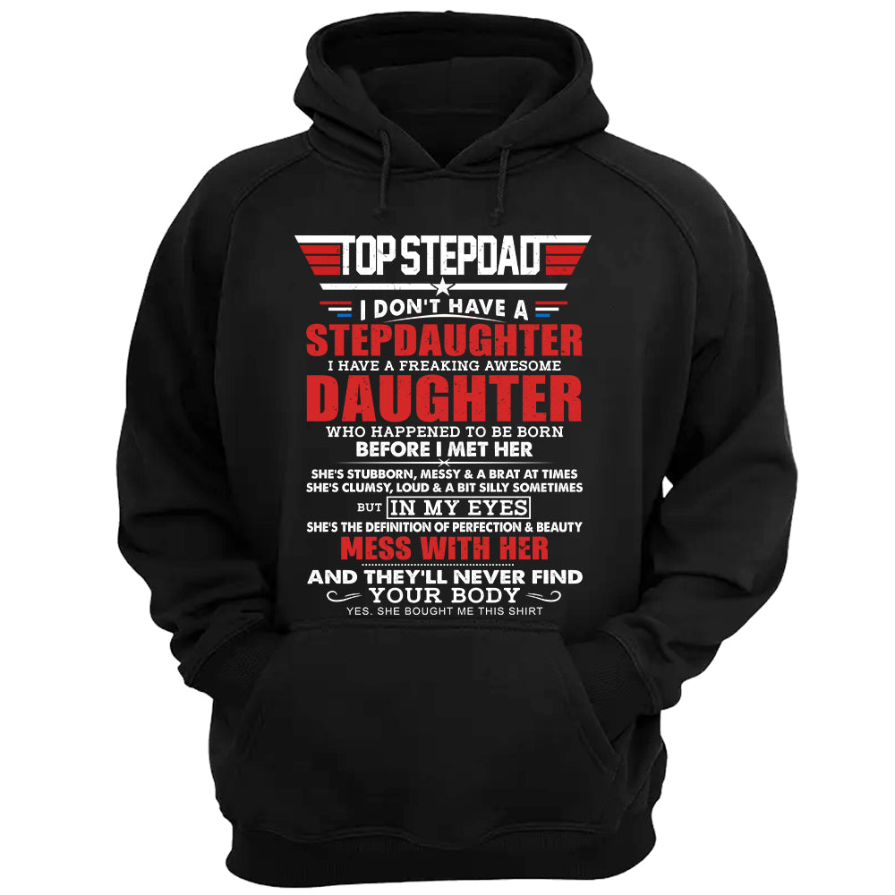 Top StepDad Shirt Gift From Step Daughter