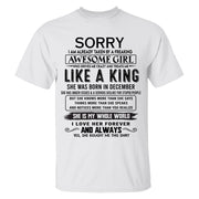 Awesome Girl Born In December - Special Gift For Your Boyfriend, Husband