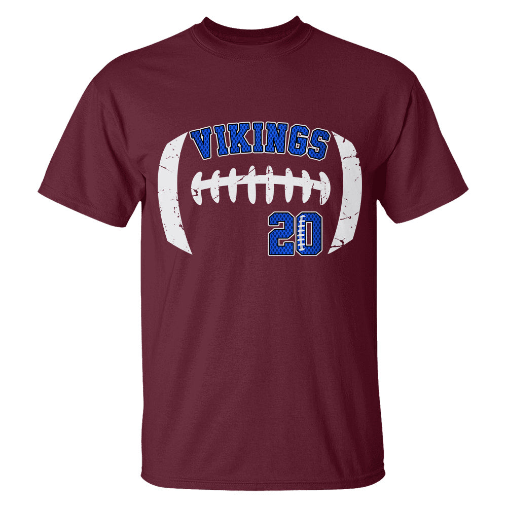 Personalized Shirt Football Team All Over Print Shirt For Football Mom  Grandma Sport Family K1702
