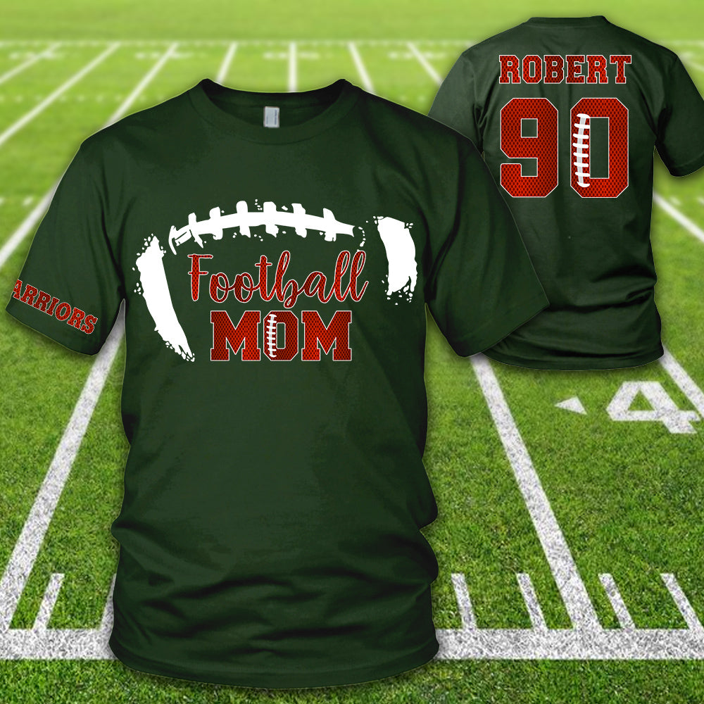 Custom Football Mom Jersey Personalized Football Spirit Wear 