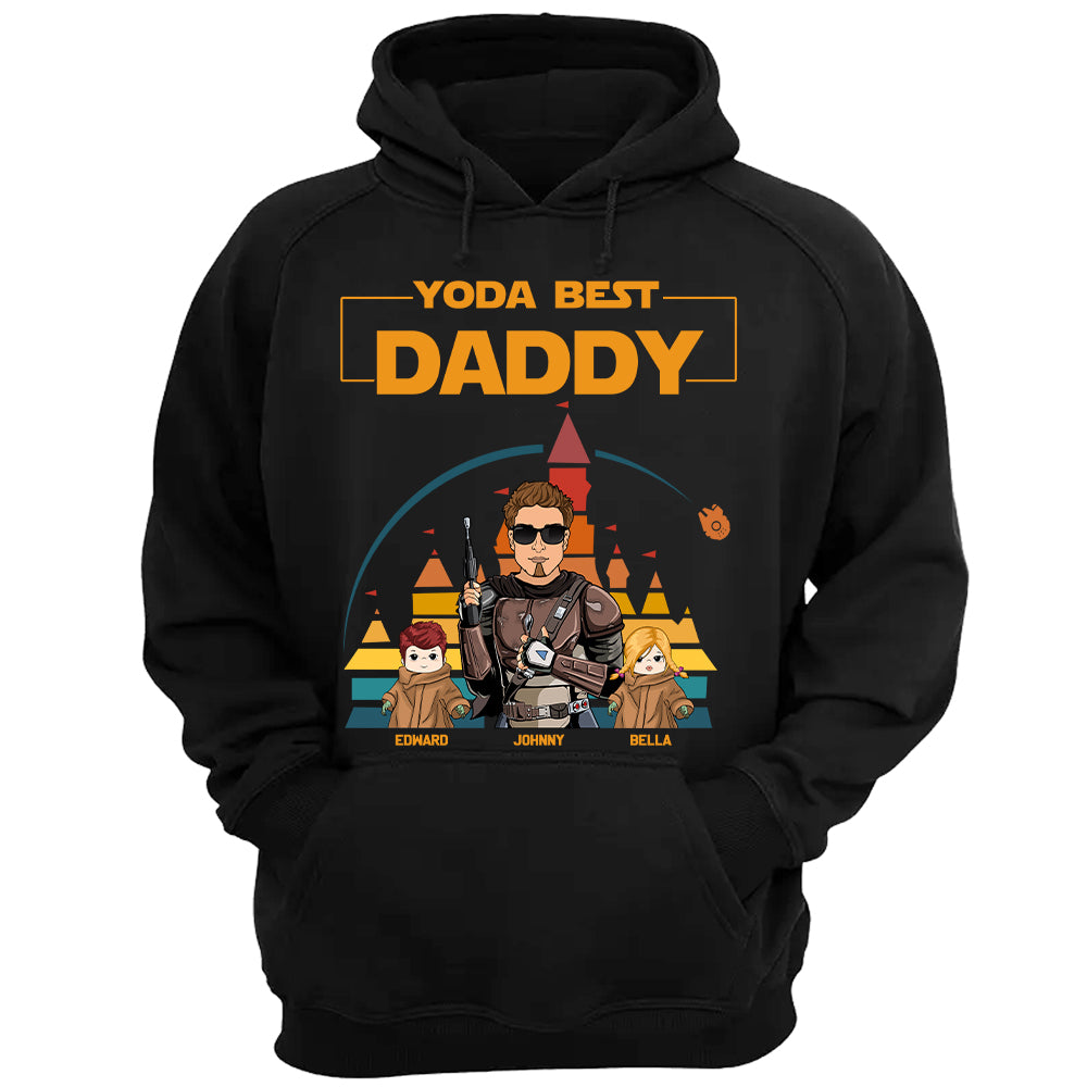 Yoda Best Dad - Custom Shirt Gift For Dad Papa