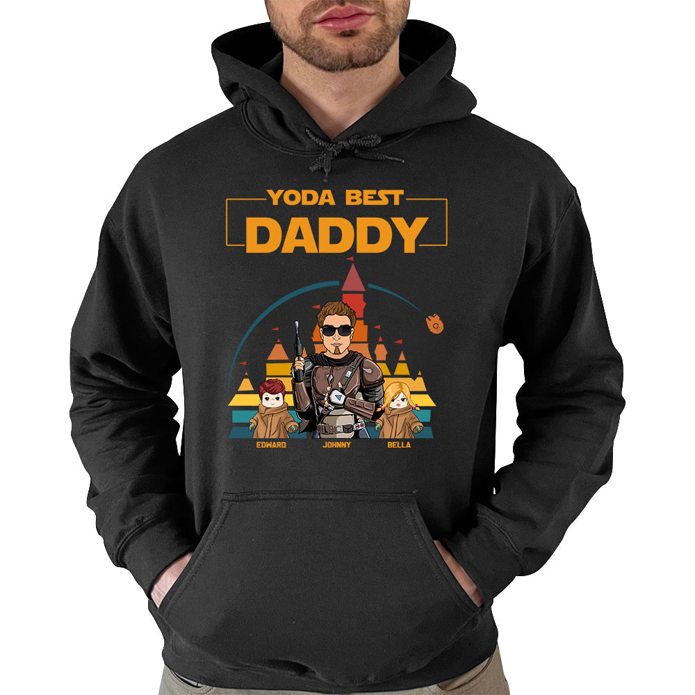 Yoda Best Dad - Custom Shirt Gift For Dad Papa