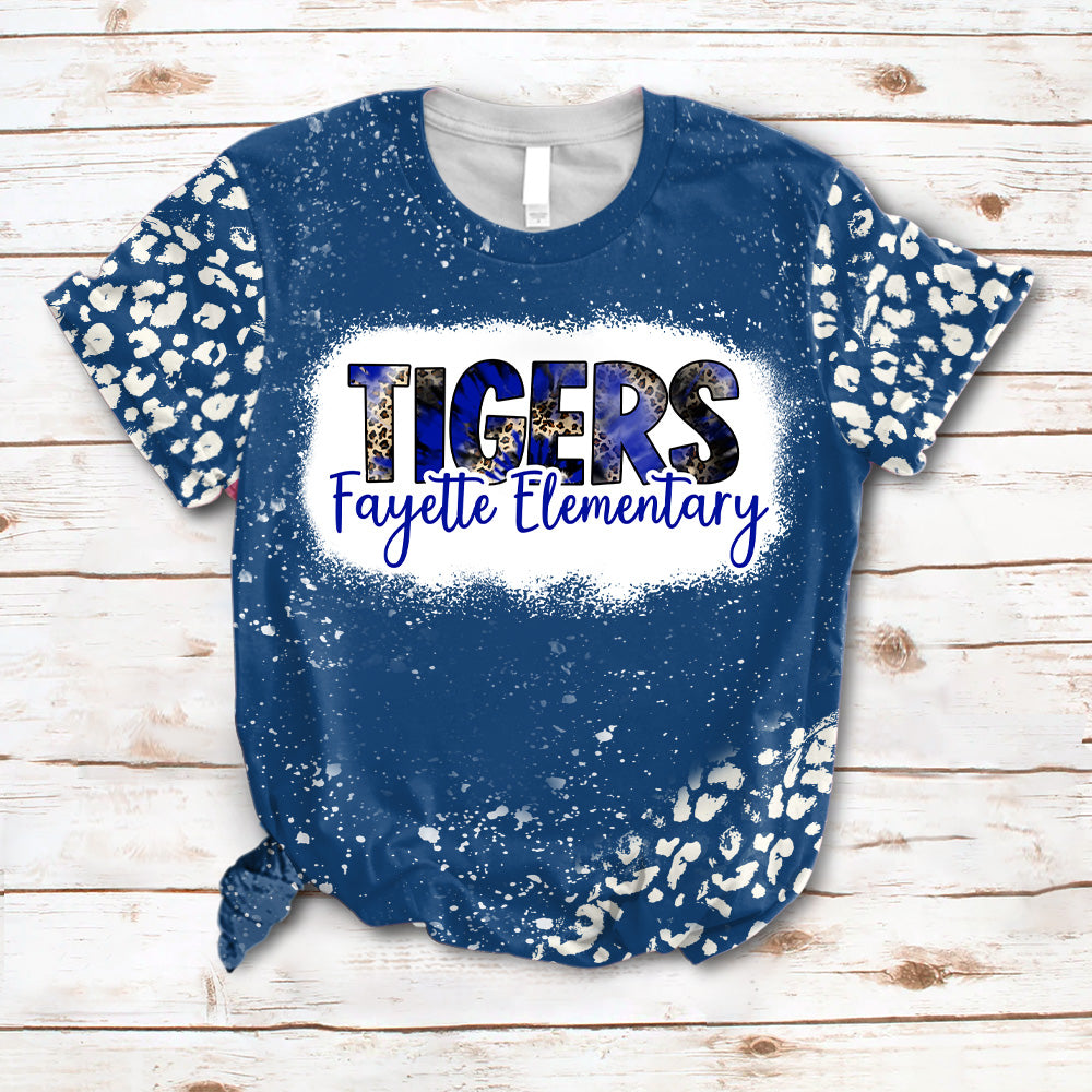 Custom School's Name Teacher All Over Print Shirt