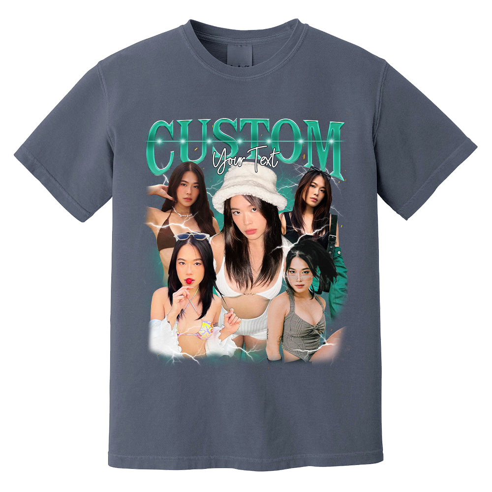 Custom Bootleg Rap Tee, Custom Photo - Vintage Graphic 90s T-shirt, Custom Photo Shirt, Custom Your Own Bootleg Idea Here, Insert Your Design