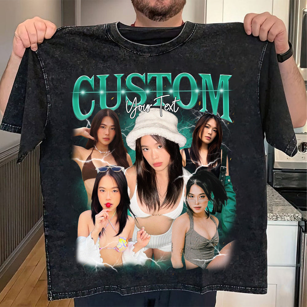 Custom Bootleg Rap Tee, Custom Photo - Vintage Graphic 90s T-shirt, Custom Photo Shirt, Custom Your Own Bootleg Idea Here, Insert Your Design