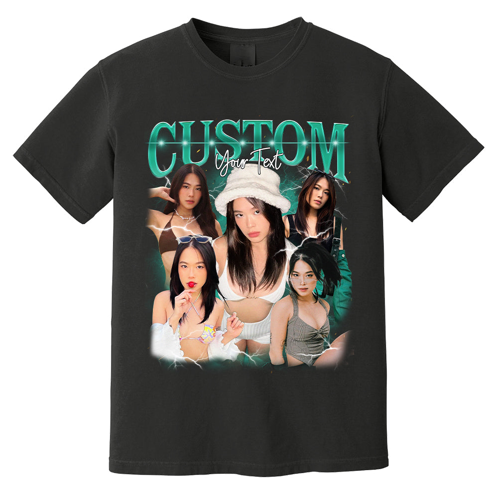 Custom Bootleg Rap Tee, Custom Photo - Vintage Graphic 90s T-shirt, Custom Photo Shirt, Custom Your Own Bootleg Idea Here, Insert Your Design