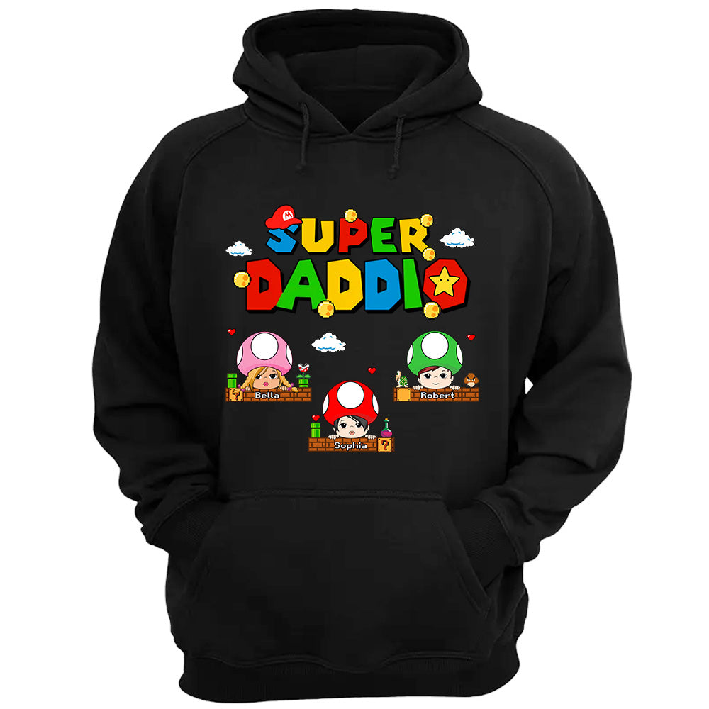 Super Daddio Personalized Shirt Gift For Father's Day K1702