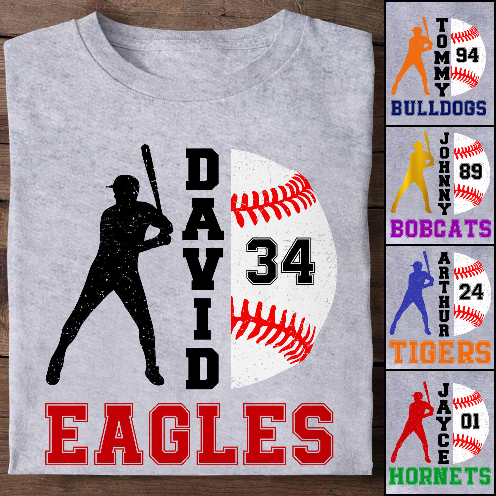 Baseball Shirt Personalized Gift Custom Team Name For Baseball Player