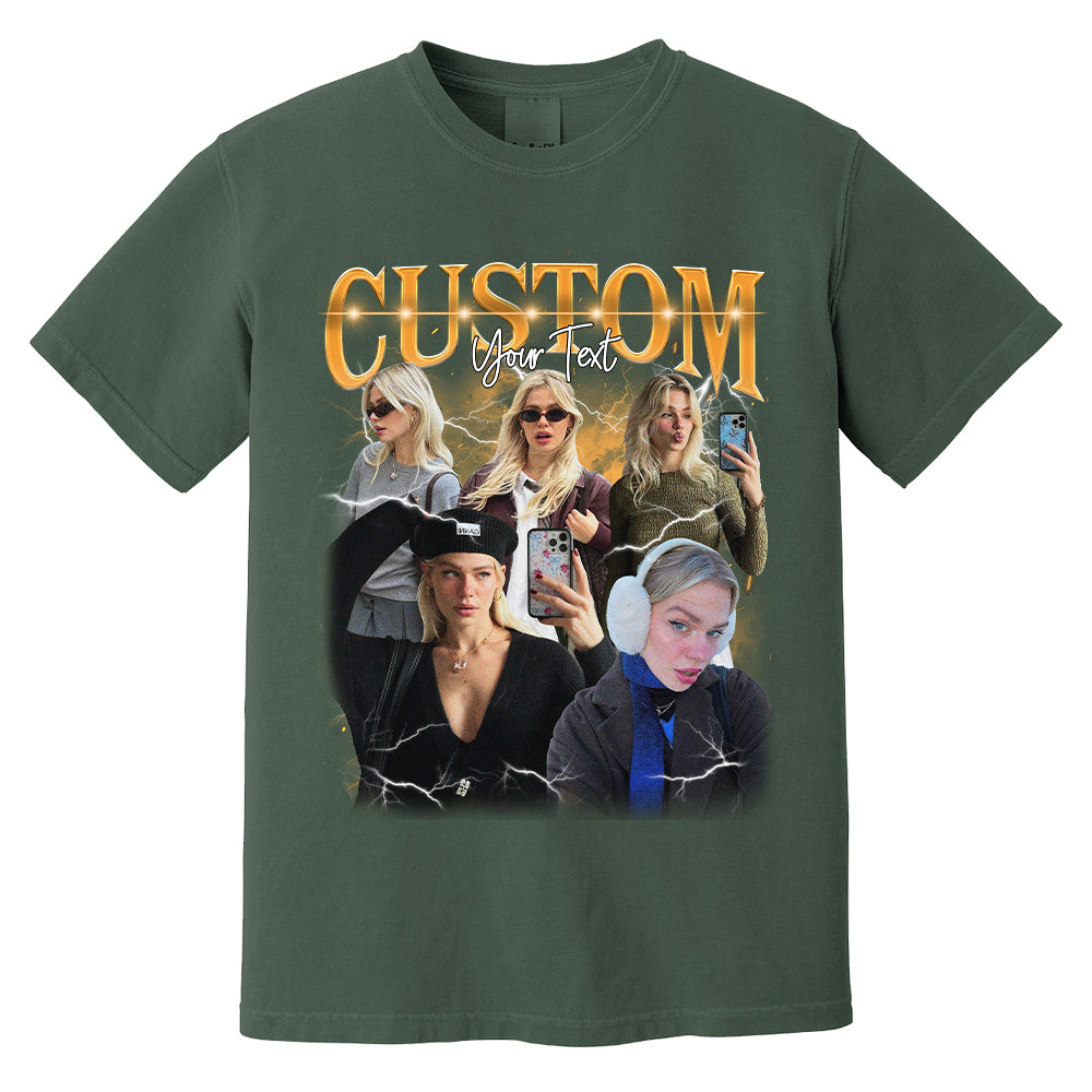 Custom Bootleg Rap Tee, Custom Photo - Vintage Graphic 90s T-shirt, Custom Photo Shirt, Custom Your Own Bootleg Idea Here, Insert Your Design
