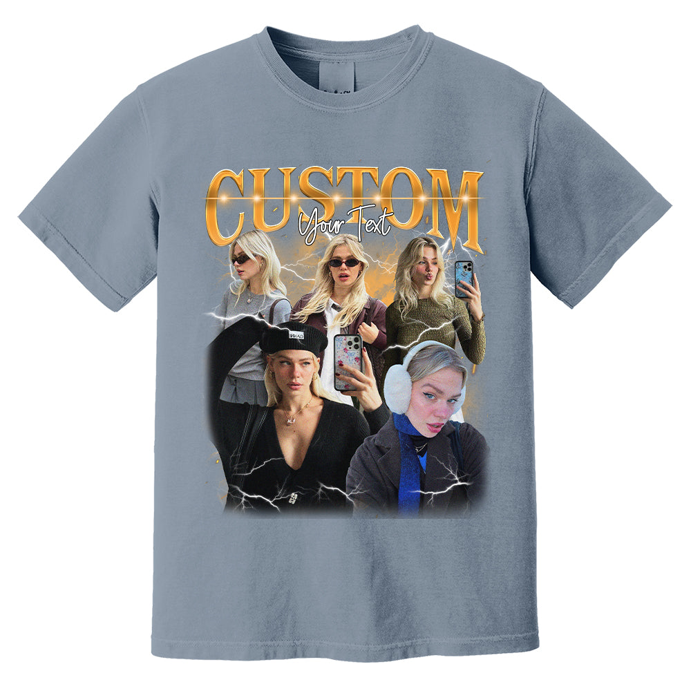 Custom Bootleg Rap Tee, Custom Photo - Vintage Graphic 90s T-shirt, Custom Photo Shirt, Custom Your Own Bootleg Idea Here, Insert Your Design