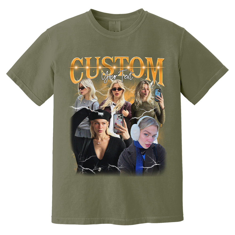 Custom Bootleg Rap Tee, Custom Photo - Vintage Graphic 90s T-shirt, Custom Photo Shirt, Custom Your Own Bootleg Idea Here, Insert Your Design