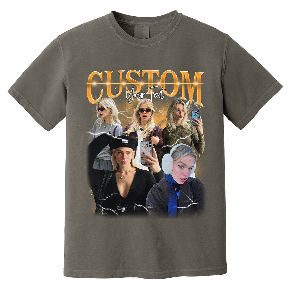 Custom Bootleg Rap Tee, Custom Photo - Vintage Graphic 90s T-shirt, Custom Photo Shirt, Custom Your Own Bootleg Idea Here, Insert Your Design