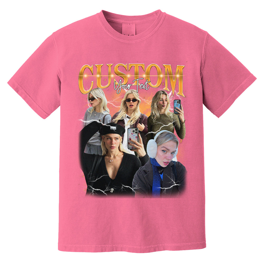 Custom Bootleg Rap Tee, Custom Photo - Vintage Graphic 90s T-shirt, Custom Photo Shirt, Custom Your Own Bootleg Idea Here, Insert Your Design