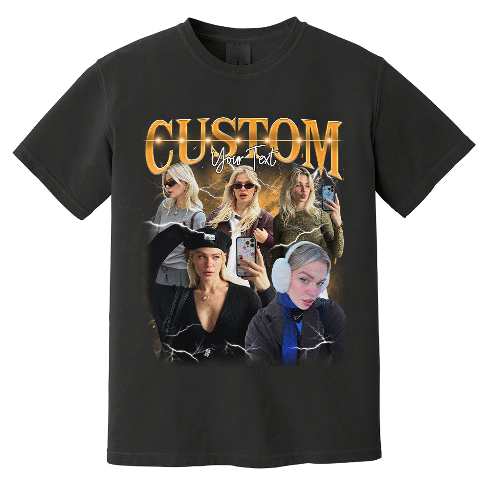 Custom Bootleg Rap Tee, Custom Photo - Vintage Graphic 90s T-shirt, Custom Photo Shirt, Custom Your Own Bootleg Idea Here, Insert Your Design