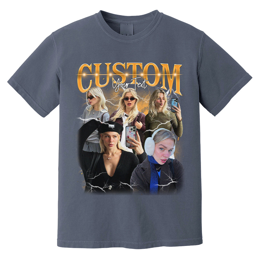 Custom Bootleg Rap Tee, Custom Photo - Vintage Graphic 90s T-shirt, Custom Photo Shirt, Custom Your Own Bootleg Idea Here, Insert Your Design