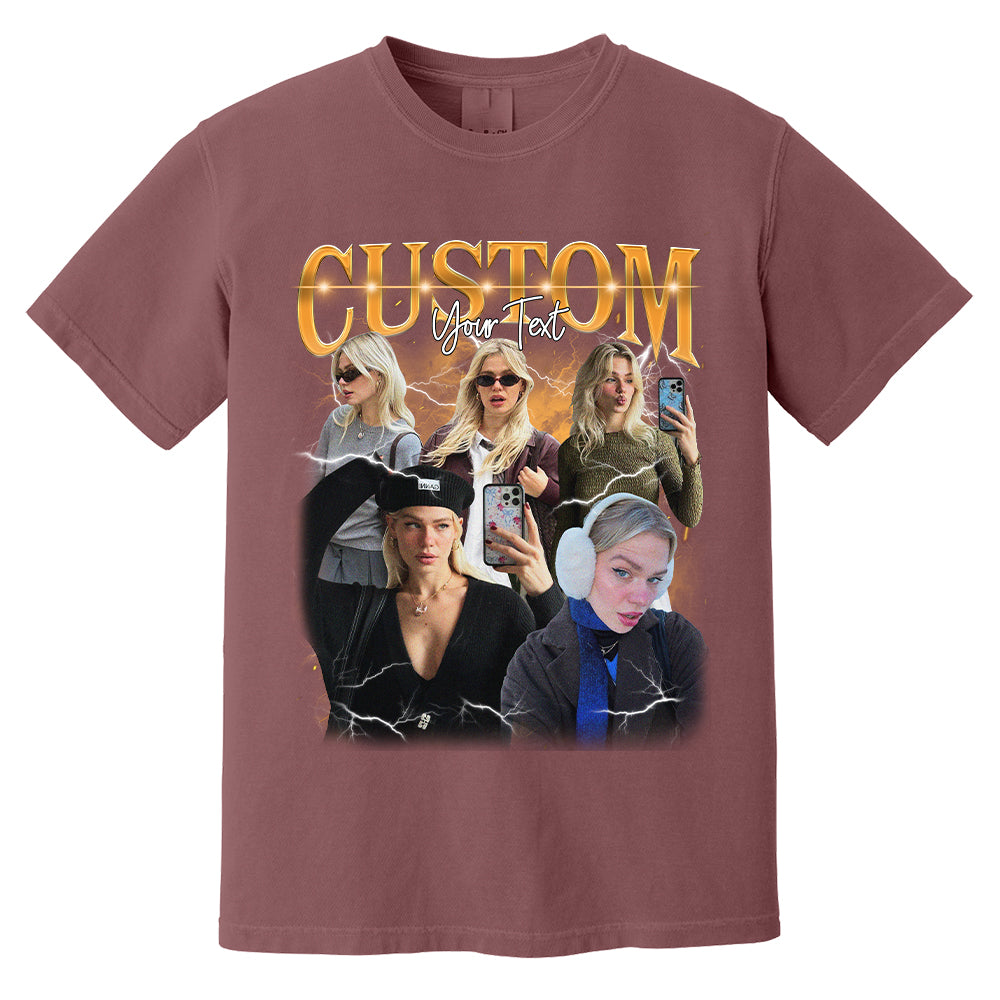 Custom Bootleg Rap Tee, Custom Photo - Vintage Graphic 90s T-shirt, Custom Photo Shirt, Custom Your Own Bootleg Idea Here, Insert Your Design