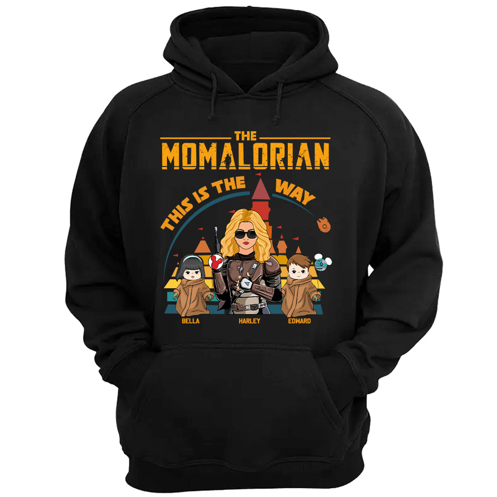 The Momalorian - Personalized Shirt For Mom Dad