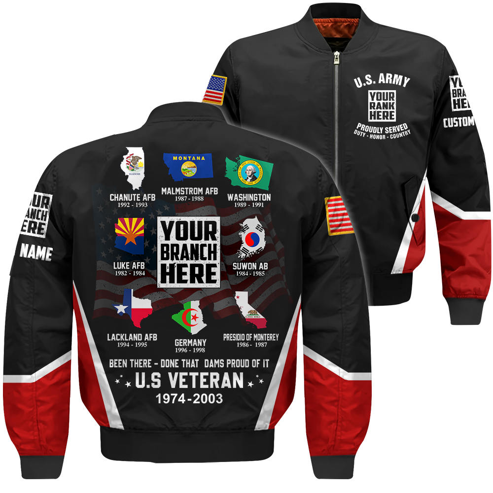 Veteran Custom Shirt Been There - Done That and Damn Proud Of It Personalized Gift All Over Print Shirt K1702