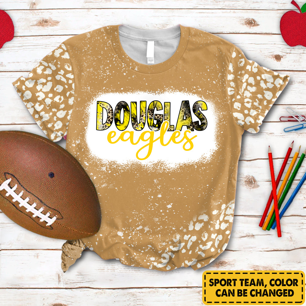 Personalized Eagles Custom Sport Team Name School Spirit All Over Print Shirts For Teacher