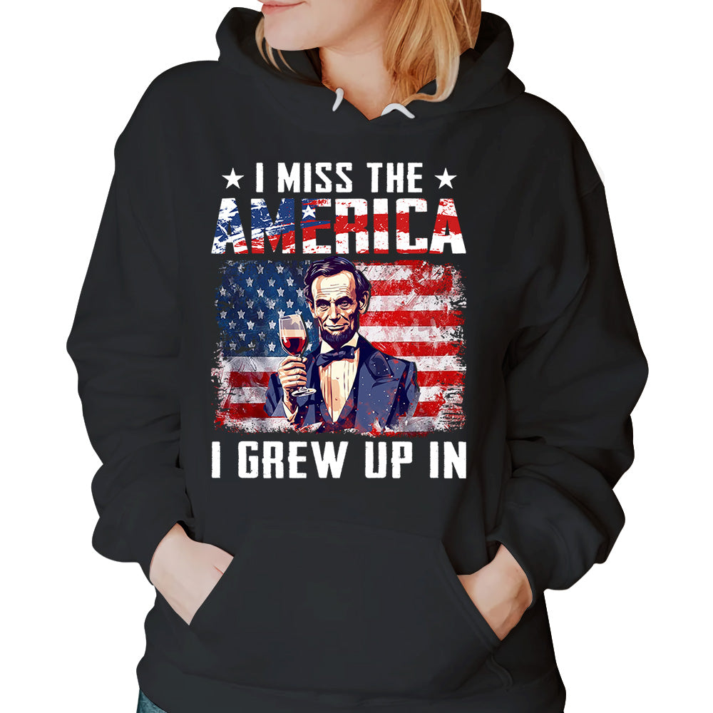 I Miss The America I Grew Up In Personalized Patriot Shirt