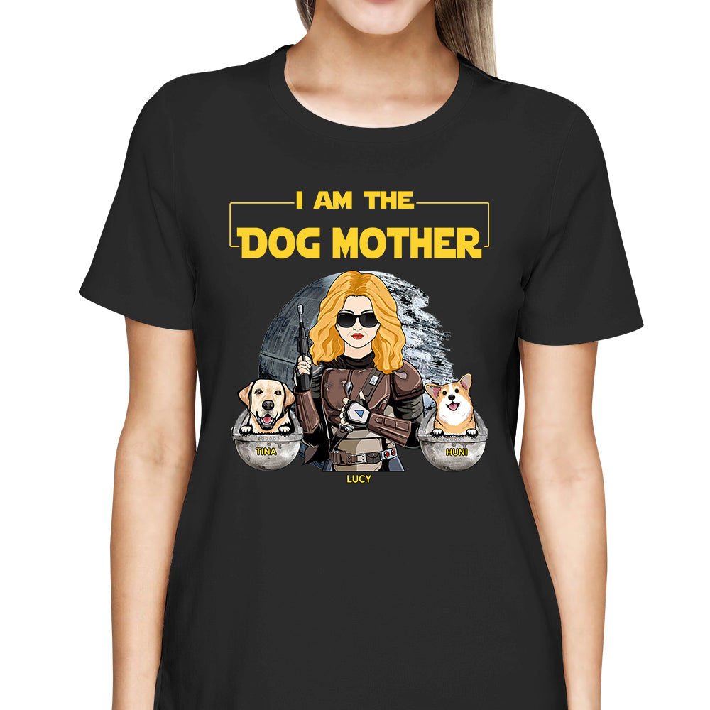 The Dog Mother - Personalized Custom Shirt Gift For Dog Mother Dog Father