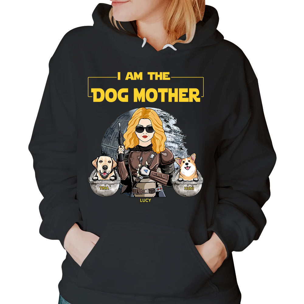 The Dog Mother - Personalized Custom Shirt Gift For Dog Mother Dog Father
