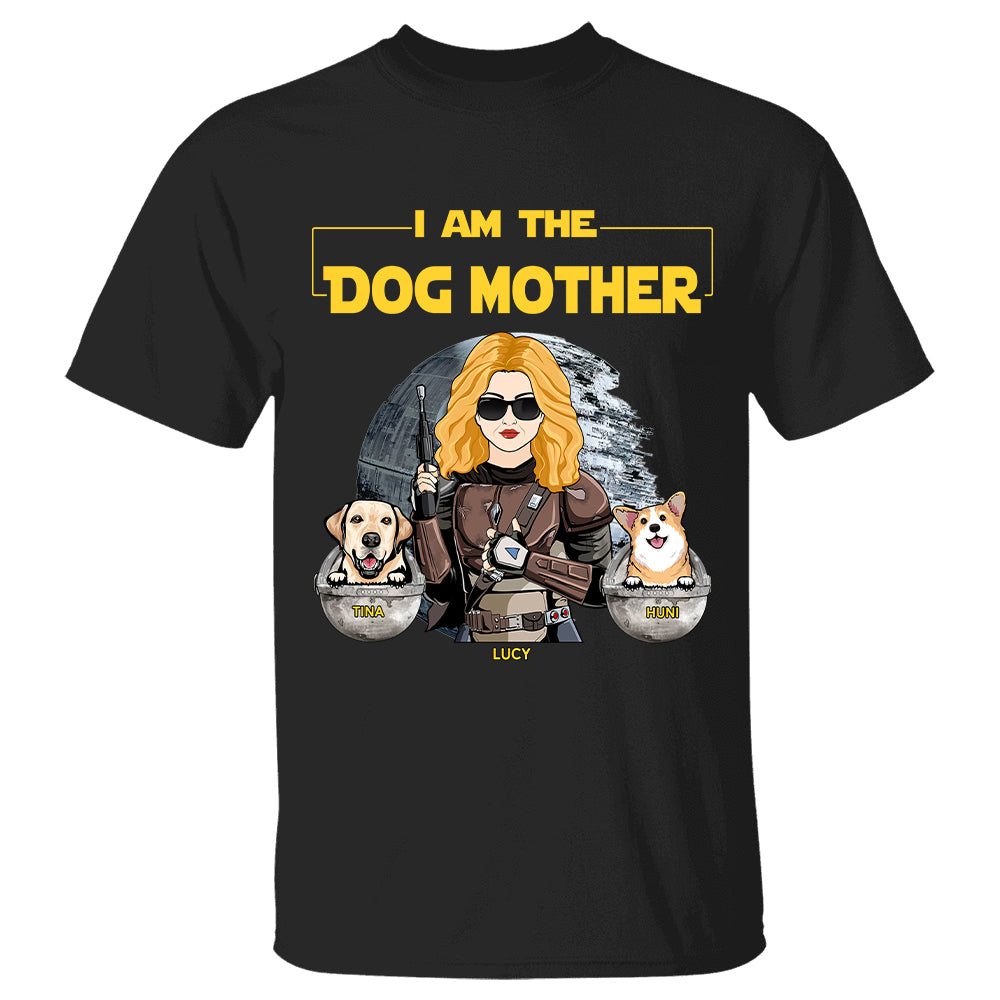 The Dog Mother - Personalized Custom Shirt Gift For Dog Mother Dog Father