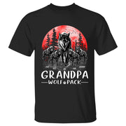 Wolf Pack Shirts, Wolf Family Matching Personalized Shirts, Mama Wolf, Papa Wolf, Family Wolf Pack