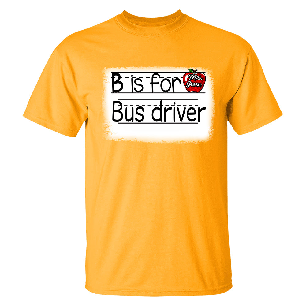Teacher Personalized Shirt Custom Your Title Gift For Teacher