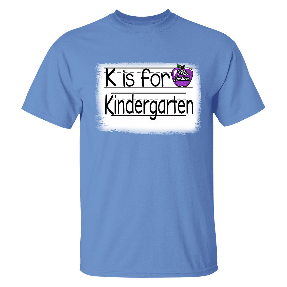 Teacher Personalized Shirt Custom Your Title Gift For Teacher