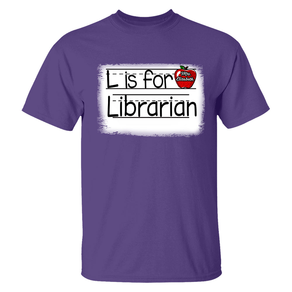 Teacher Personalized Shirt Custom Your Title Gift For Teacher