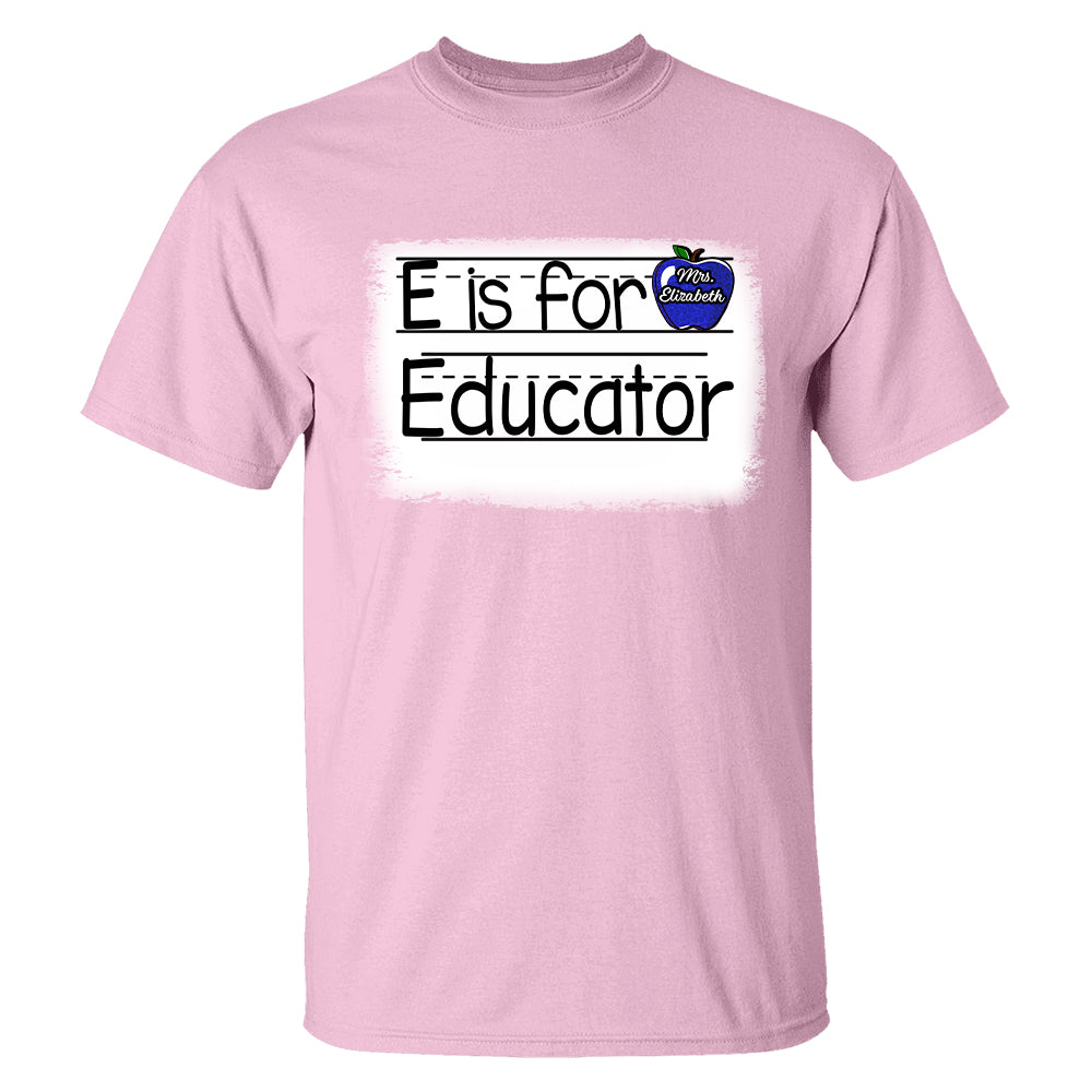 Teacher Personalized Shirt Custom Your Title Gift For Teacher