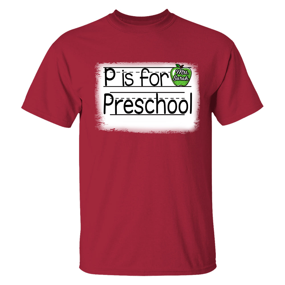 Teacher Personalized Shirt Custom Your Title Gift For Teacher