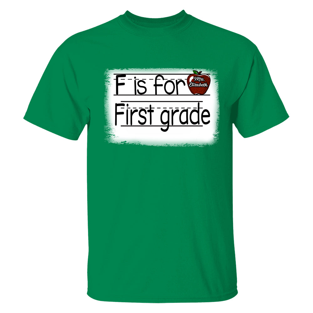Teacher Personalized Shirt Custom Your Title Gift For Teacher