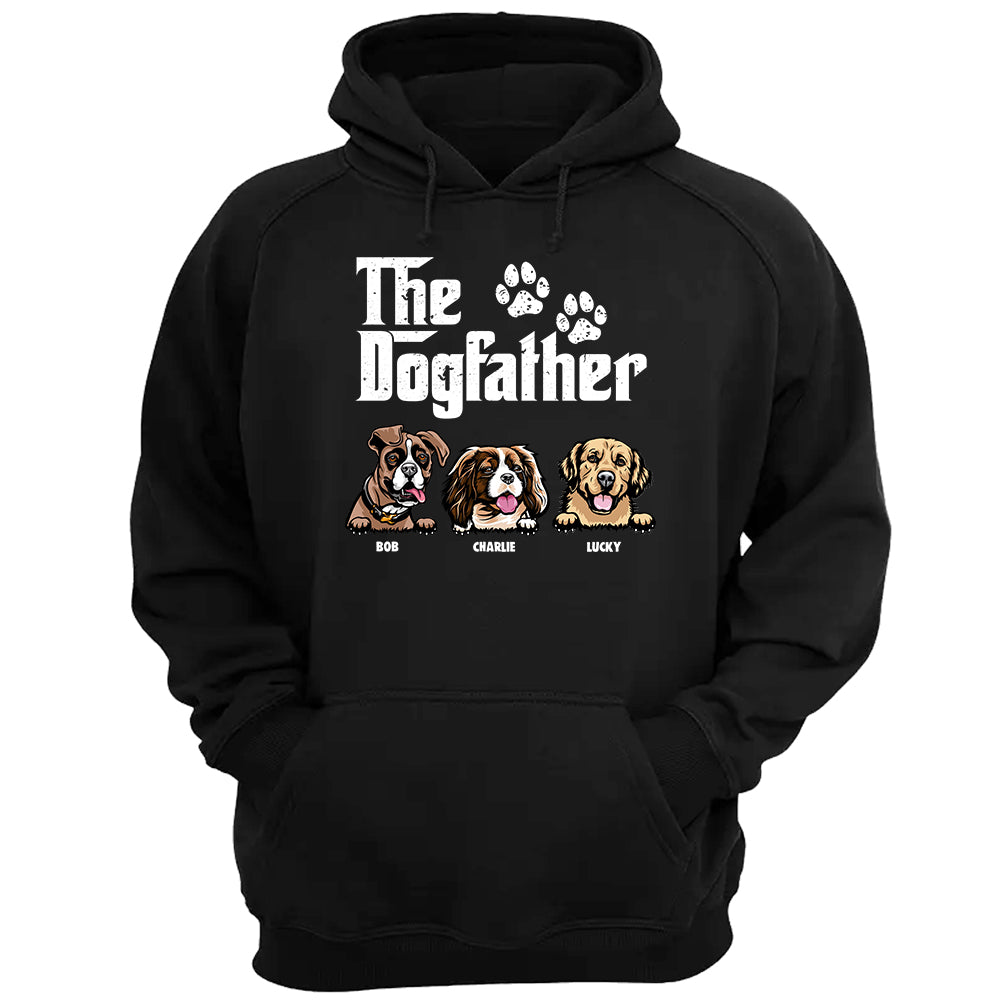 The Dog Father - Gift for Dog Dad, Dog Mom - Personalized Shirt