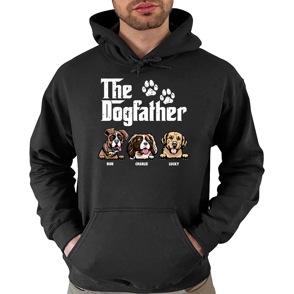 The Dog Father - Gift for Dog Dad, Dog Mom - Personalized Shirt