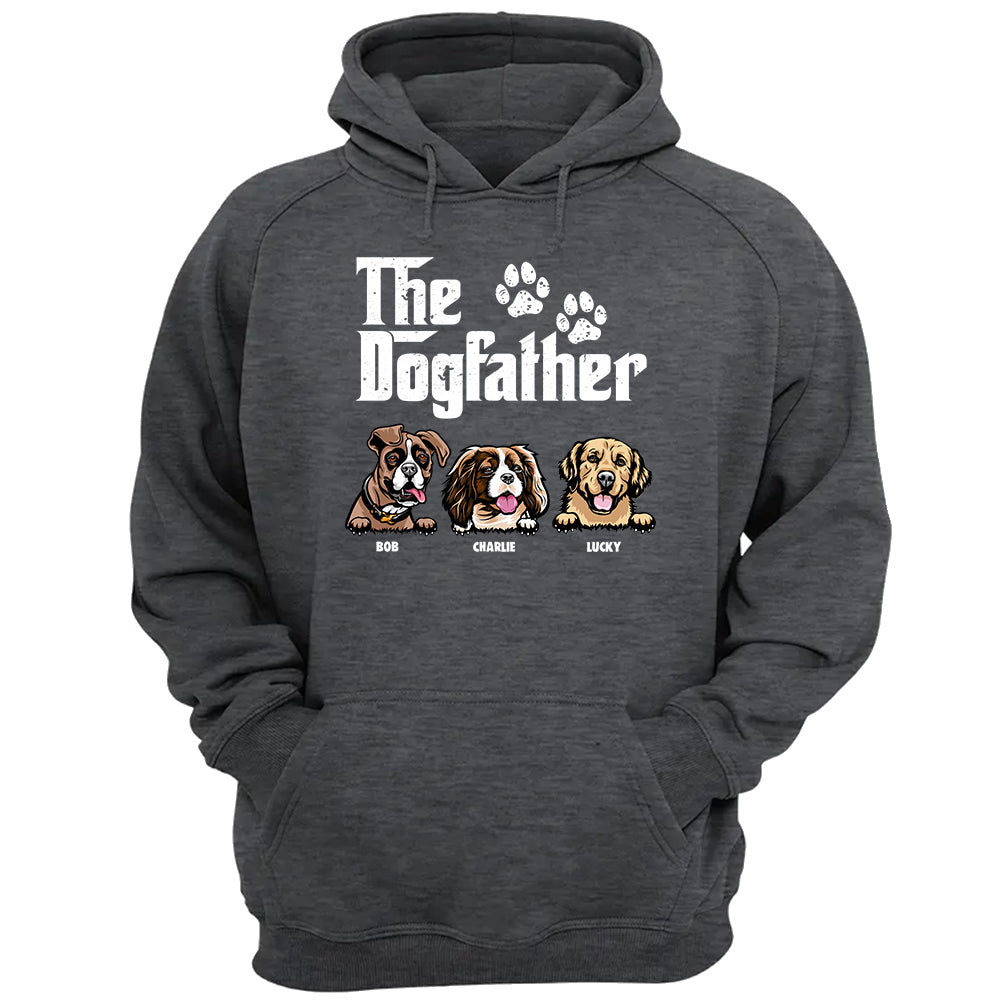 The Dog Father - Gift for Dog Dad, Dog Mom - Personalized Shirt