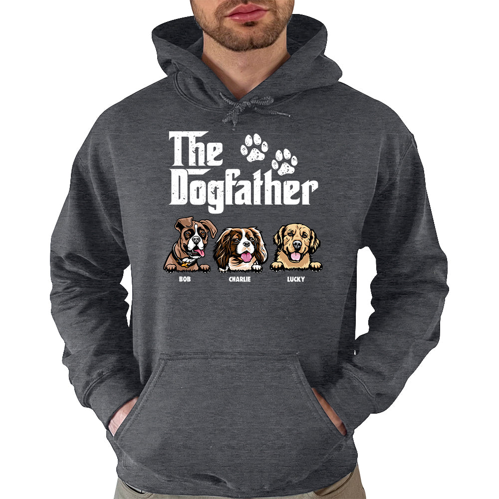 The Dog Father - Gift for Dog Dad, Dog Mom - Personalized Shirt