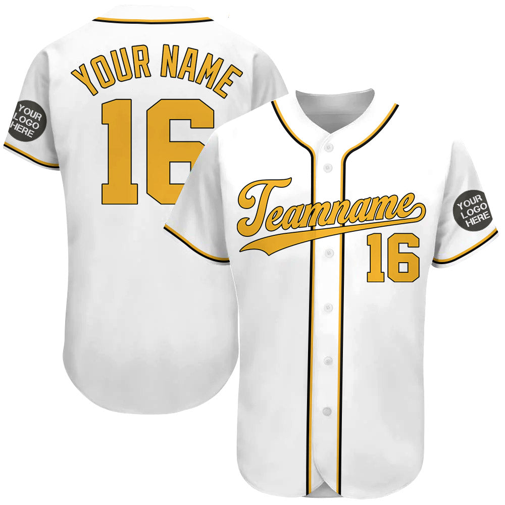 Custom Logo Name Number Cream Baseball Jersey Vr3