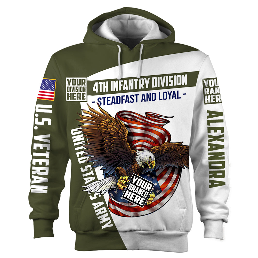 Personalized Shirt For Veteran Customize All Branches, Rank And Division Veteran All Over Print Shirt K1702