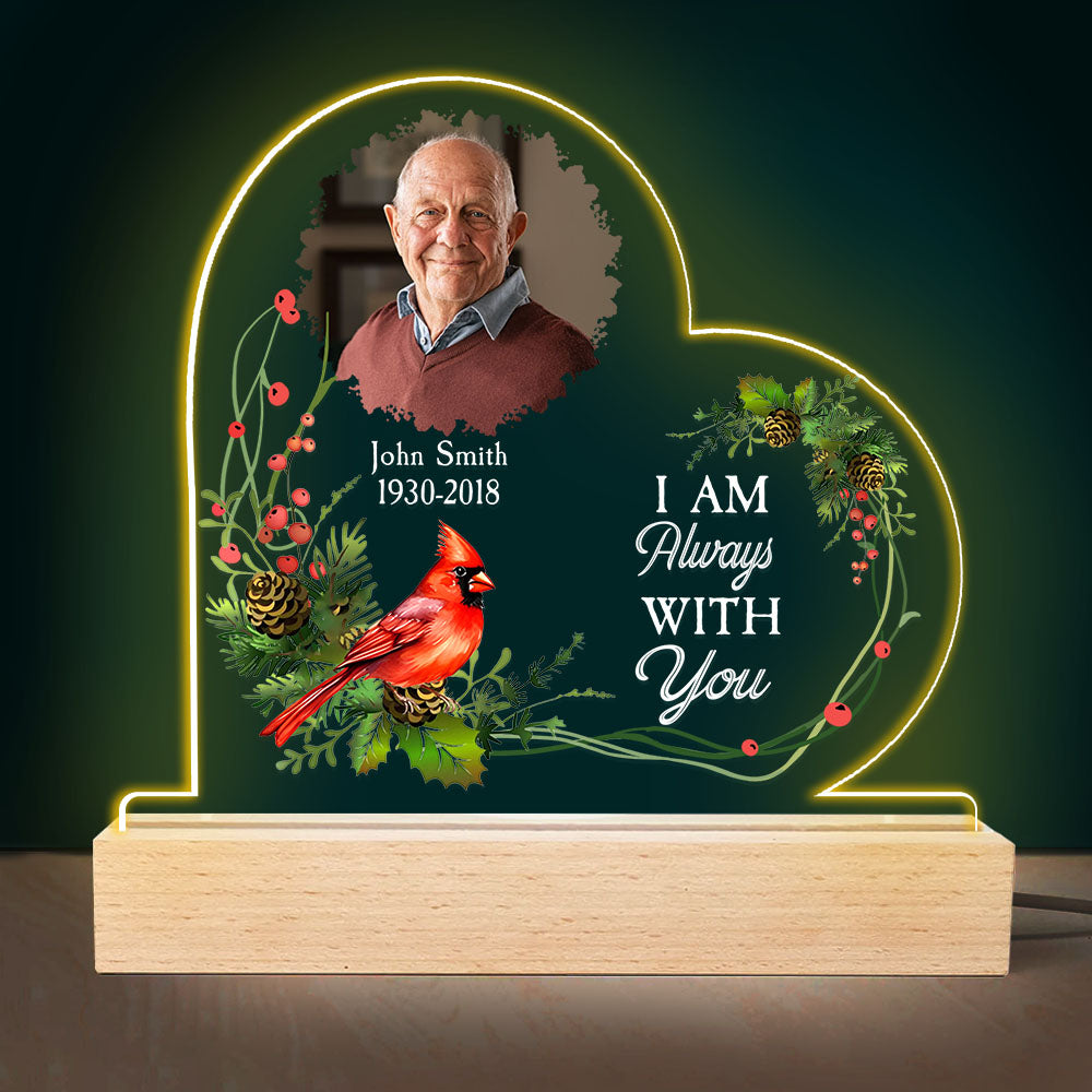 I Am Always With You - Personalized LED Light NA02