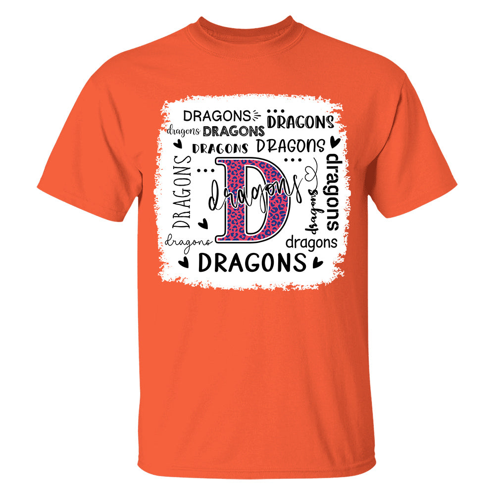 School Mascot Personalized Shirt School Spirits Gift For Teacher
