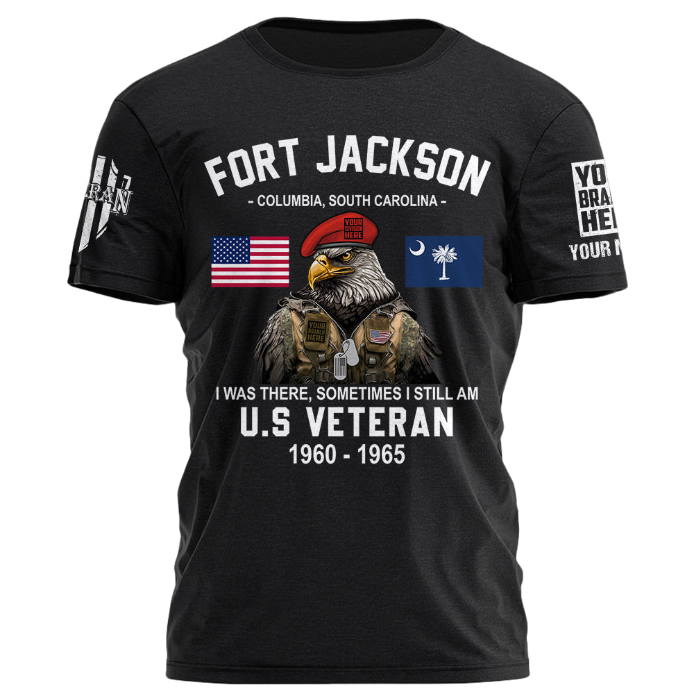 U.S Veteran Custom Shirt Proudly Served Military Base Personalized Gift For Veterans K1702