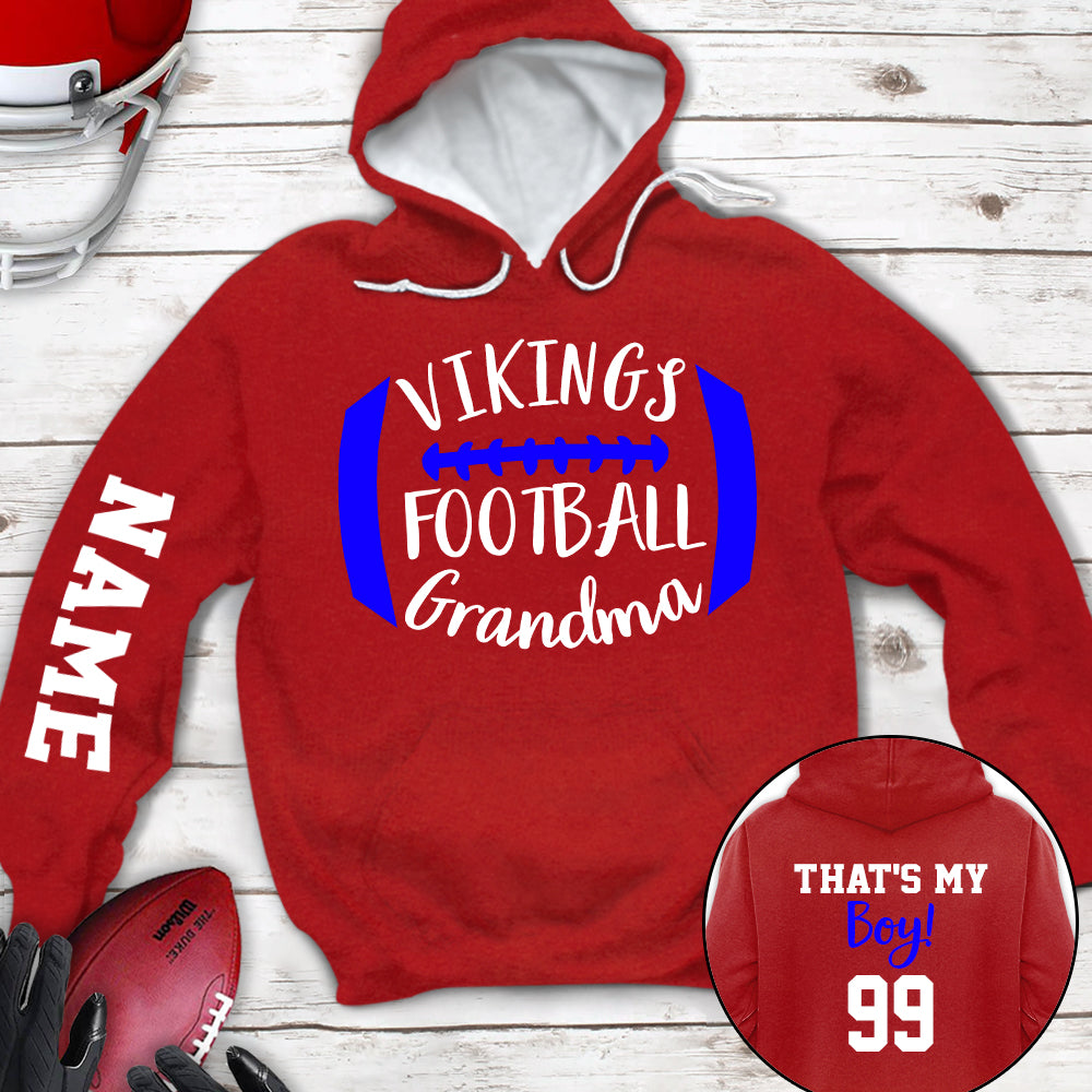 Minnesota Vikings Player Football 3D Hoodie Nfl Logo 3D Sweatshirt - Best  Seller Shirts Design In Usa