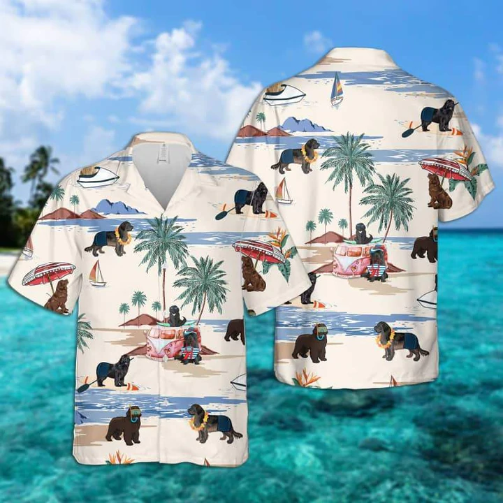 Neapolitan Mastiff Summer Beach Hawaiian Shirt, Hawaiian Shirts For Men Women Short Sleeve Aloha Beach Shirt